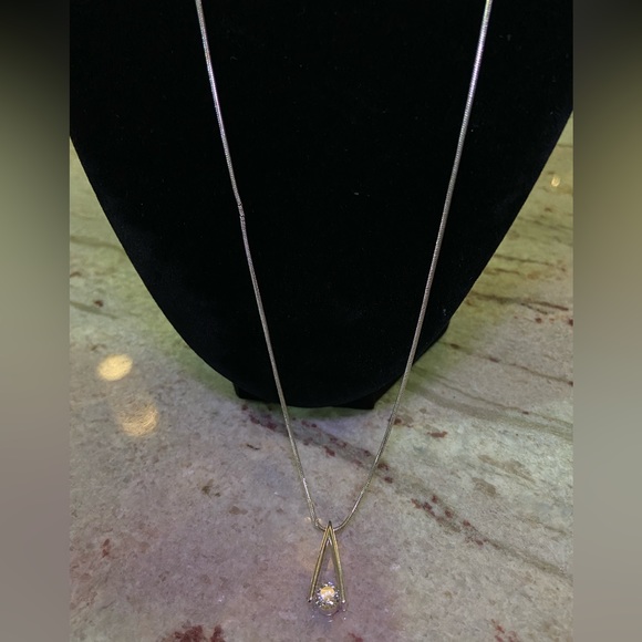 Gorgeous Large Crystal Long Necklace - Picture 9 of 9